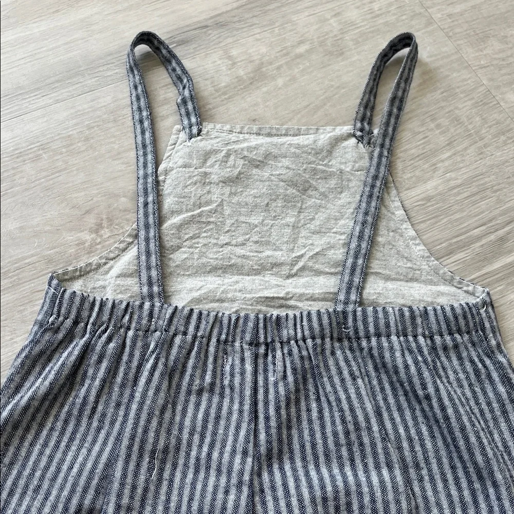 Me & Henry Striped Adjustable Overall Jumpsuit 100% Cotton Unisex‎ 2/3 Y